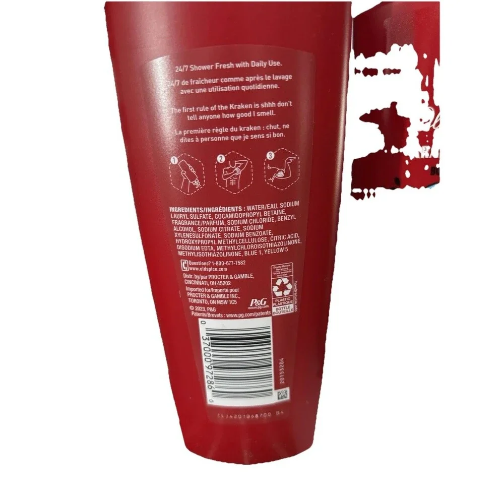 NEW Old Spice Men's Krakengard 2-in-1 Shampoo/Conditioner 13.5/oz (Pack of 2)